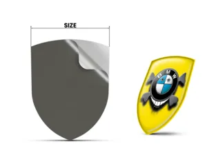 BMW Badges Silicone Auto Résistants Qualité Pro